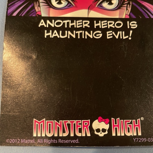 MONSTER HIGH DOLL Clawdeen Wolf Wonder Ghoul Diary RARE - Picture 4 of 4